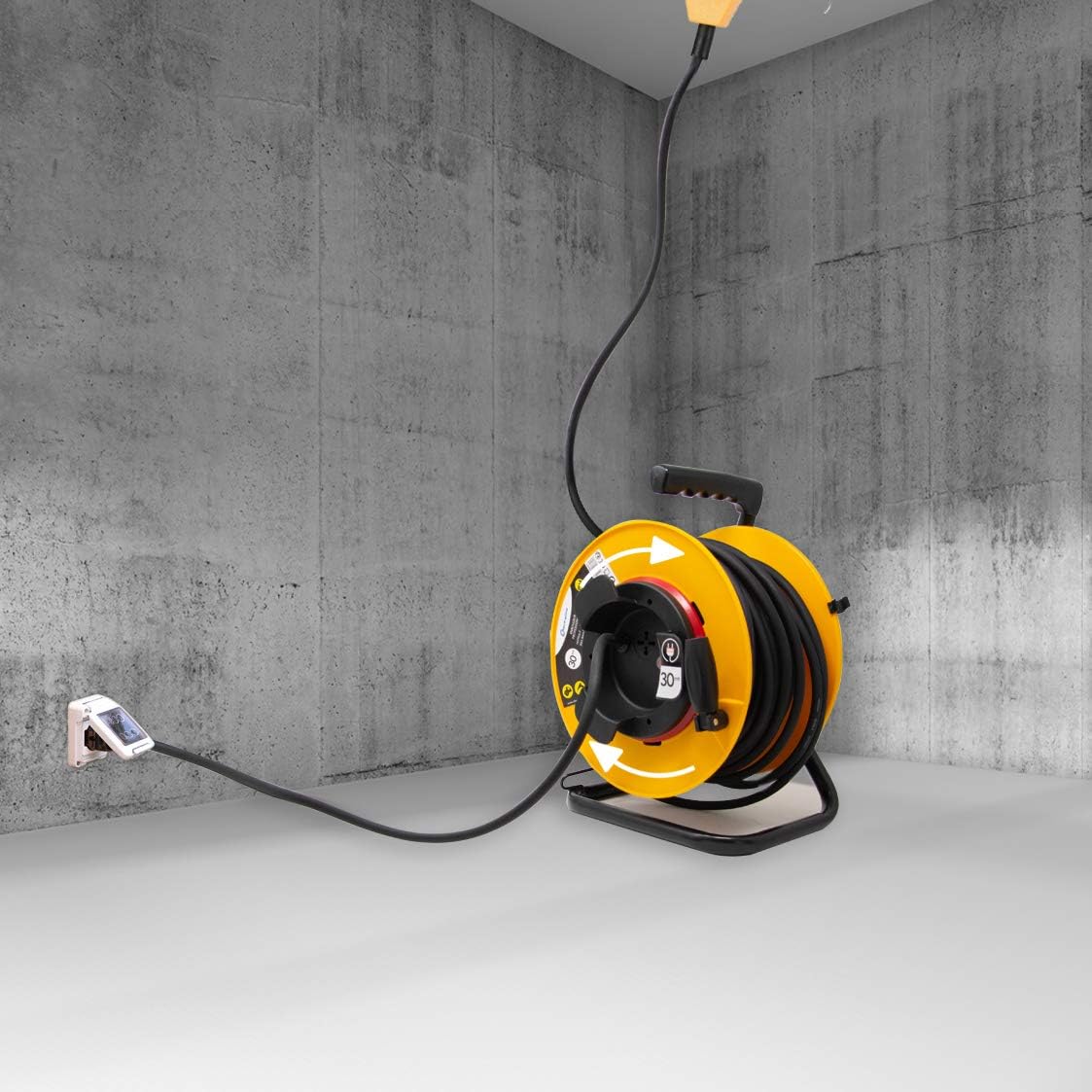 Detalle 2 de Electraline 49211 Avvolgicavo 30 metri