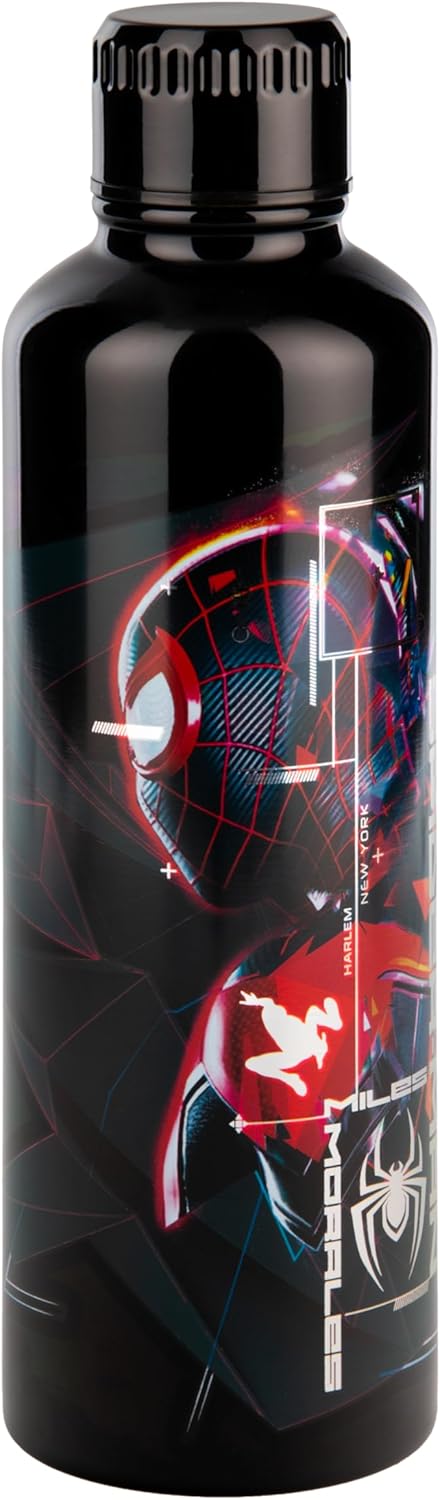 Thumbnail 1 de Paladone Borraccia termica in acciaio inox Spider-Man Miles Morales 500 ml