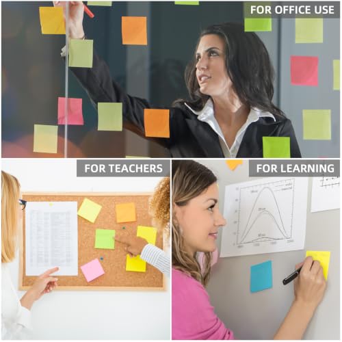 Thumbnail 3 de Vanpad (24 Pads) Sticky Notes 3x3 Inches — Bright Colors, Strong Adhesive, Portable Set