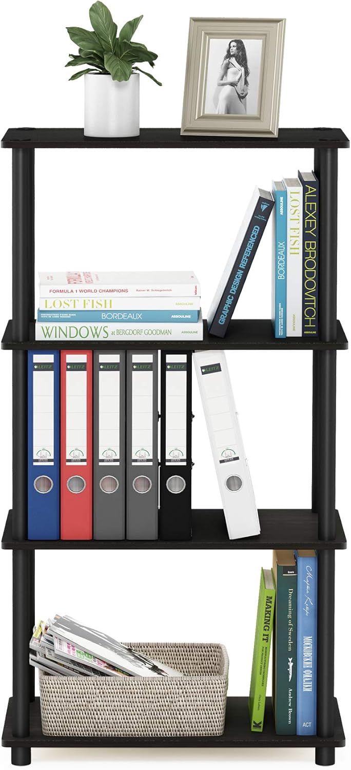 Thumbnail 5 de Furinno 4-Tier Turn-N-Tube Shelf 43.25in