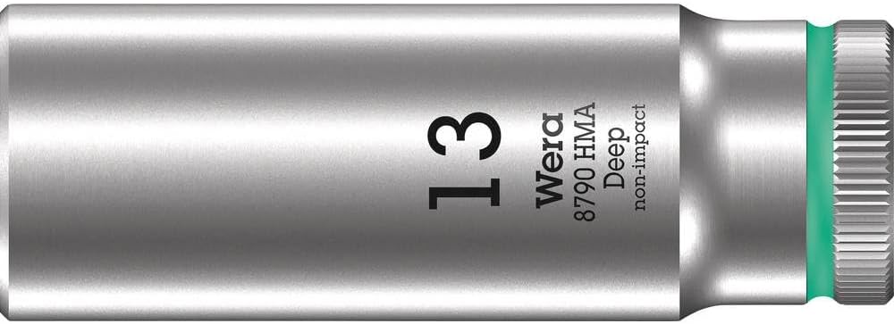 Detalle de Wera 05004930001 Zyklop VDEソケットセット 10mmドライブ・保持機能付き10ピース