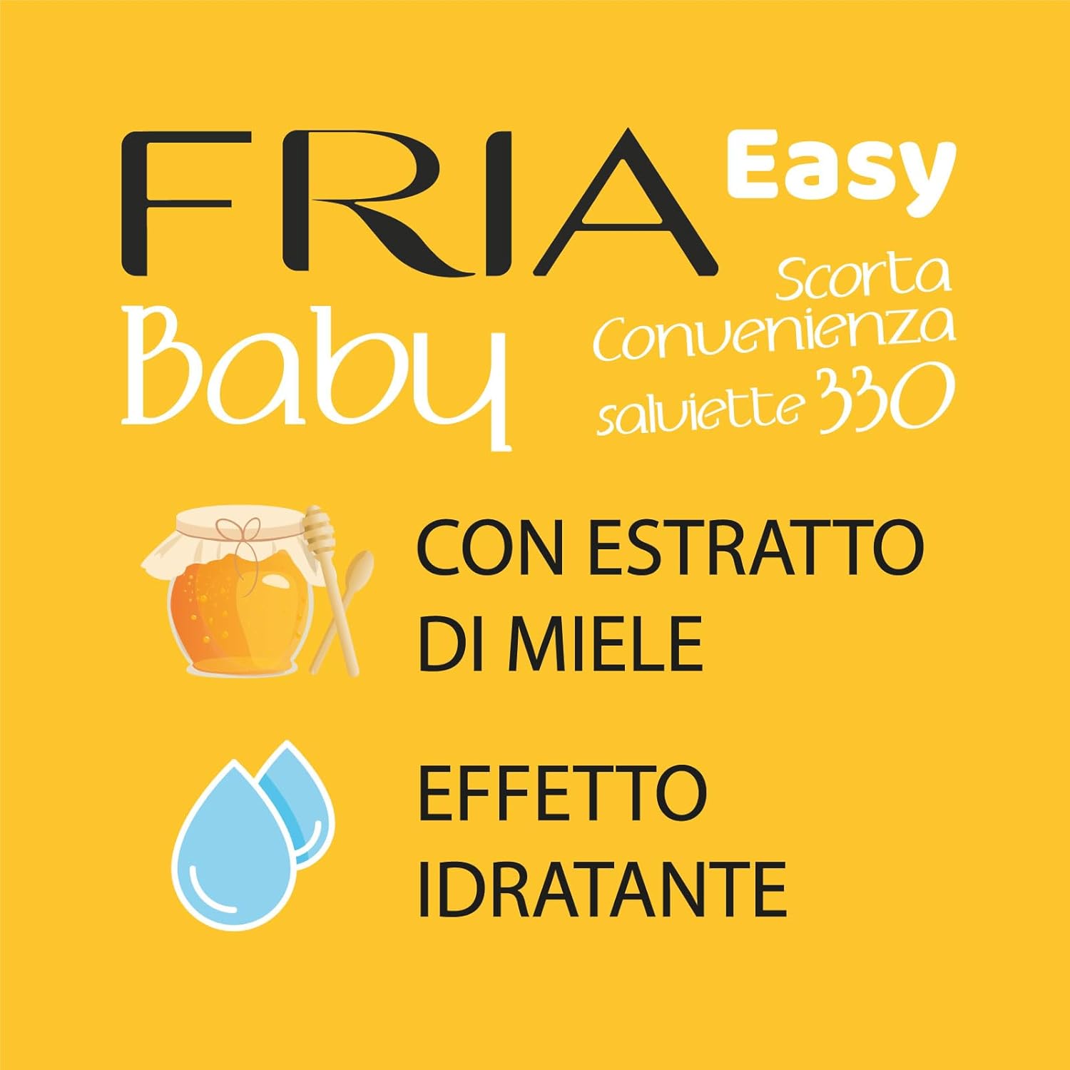 Thumbnail 4 de Fria Easy Baby – Lot de 330 lingettes de change à l’aloe vera et à l’extrait de miel