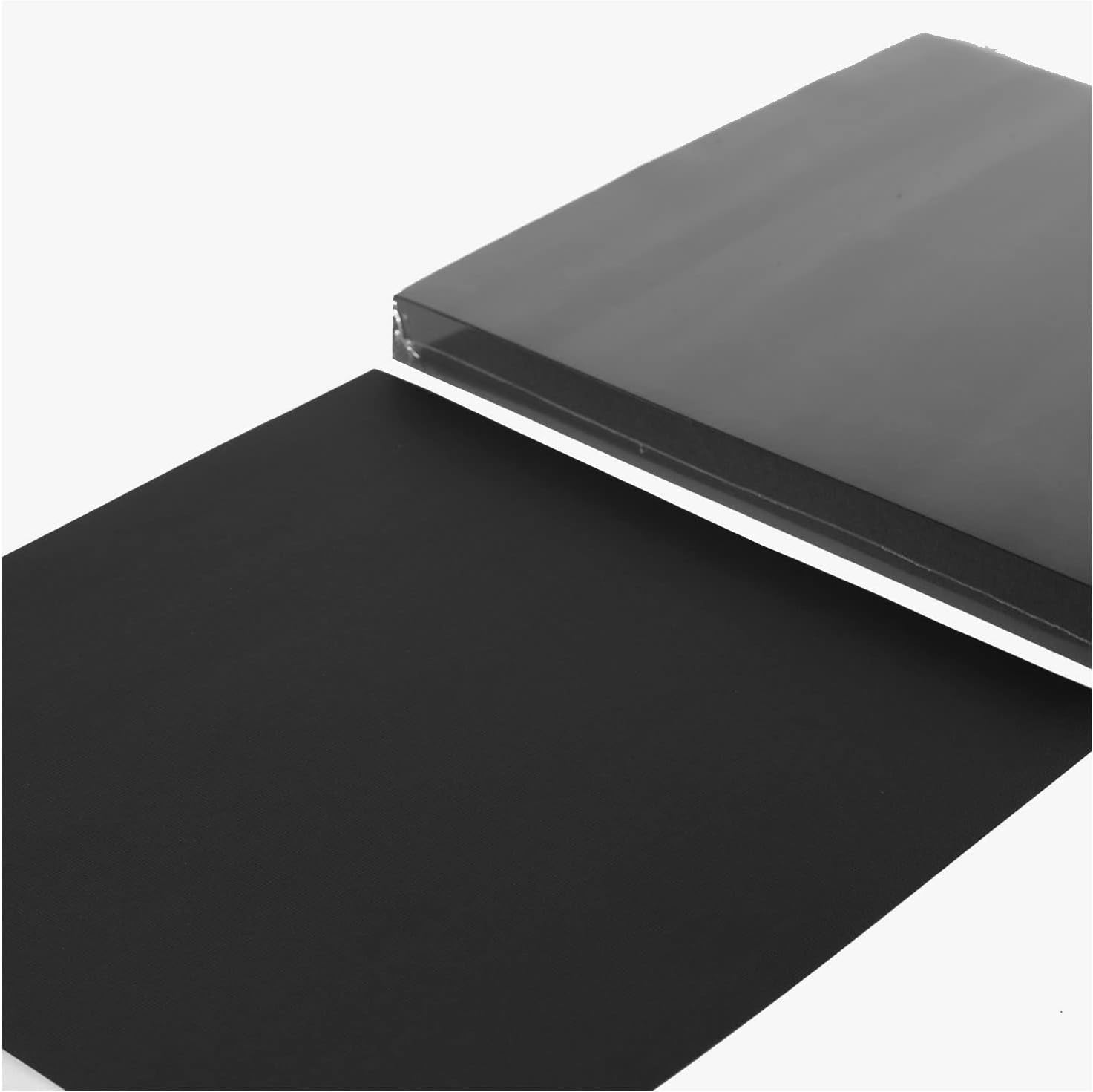 Detalle 1 de Florence Papier Cartonné Noir Rugueux 30,5 x 30,5 cm - 100 feuilles, 216 g/m²