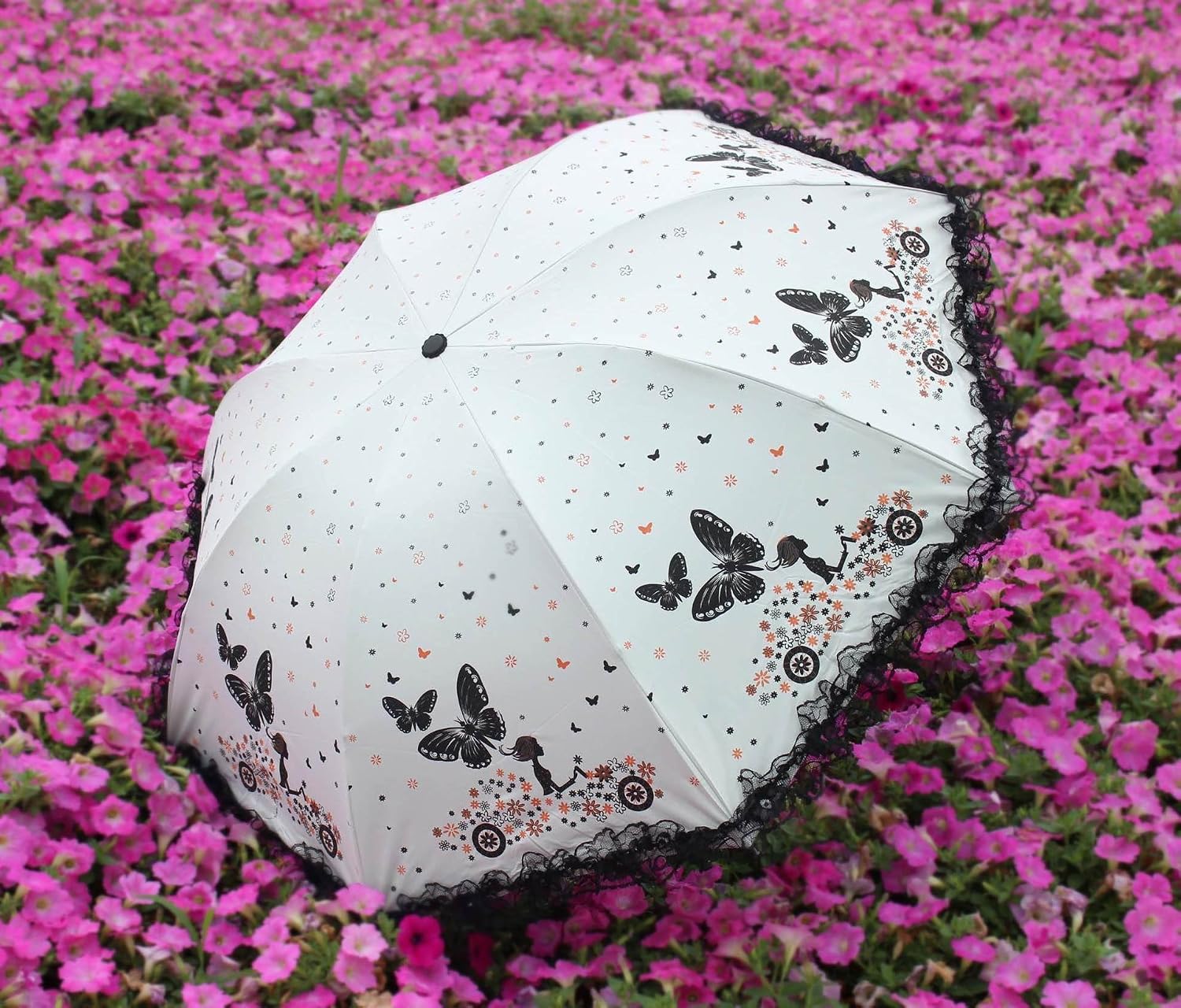 Detalle 2 de Maibar Sun Umbrella UPF 50+ Hand Parasol 🌂