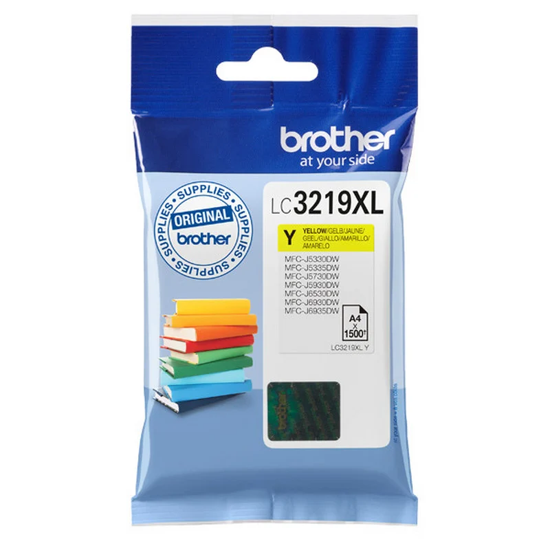 Imagen de Brother LC3219XL Amarillo XL Cartucho 1500 páginas en OfertitasTOP
