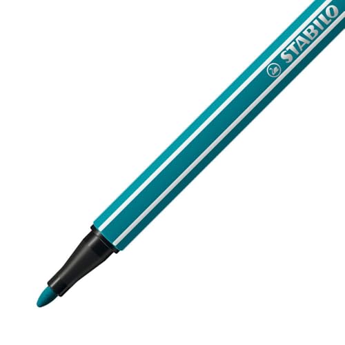Detalle 2 de STABILO Pen 68 ARTY – Étui ressourçant de 30 feutres couleur assortie pour coloriage adulte