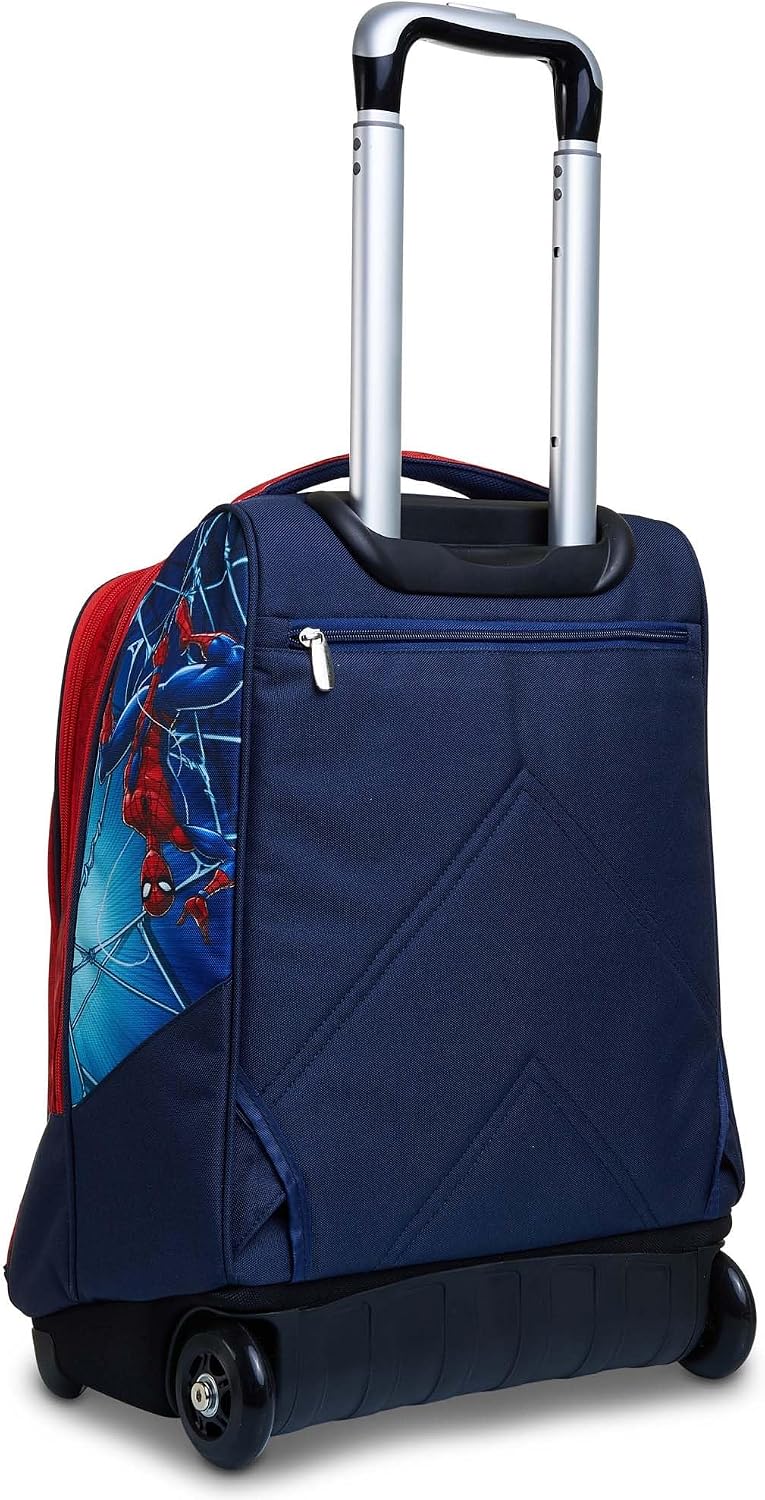 Detalle de Seven BIG Trolley Spider-Man Wall Crawler a doppio scomparto con carrello fisso