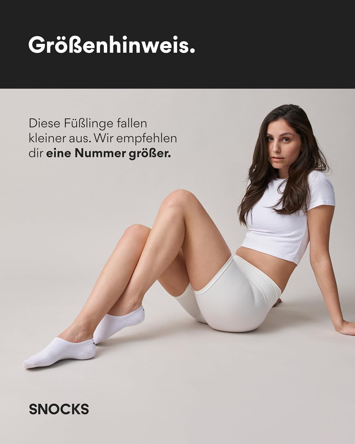 Thumbnail 3 de Snocks Premium Füßlinge 6 Paar – unsichtbare Bambusviskose-Socken mit Silikonpad, Gr. 35–50