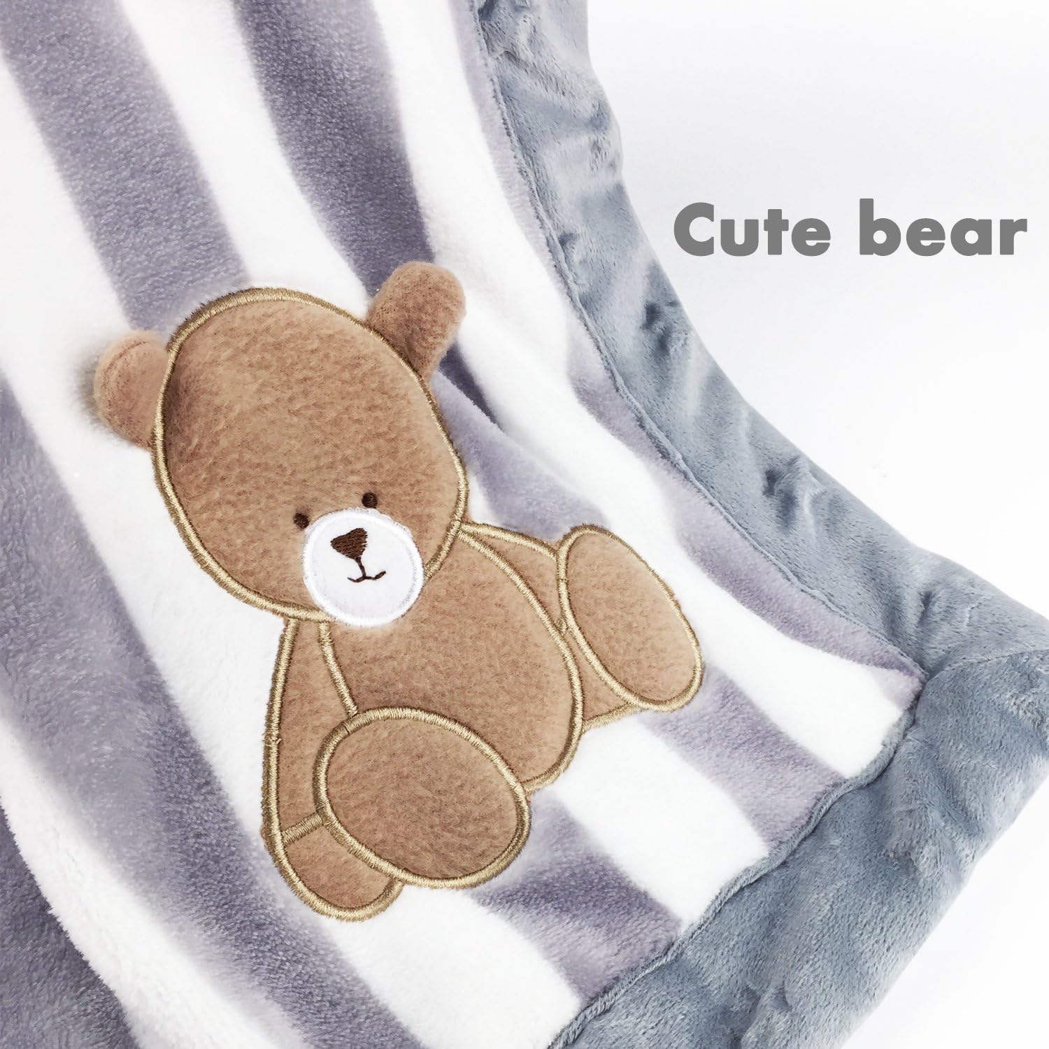 Thumbnail 1 de zebrum Thick Baby Flannel Blanket 75 x 100 cm