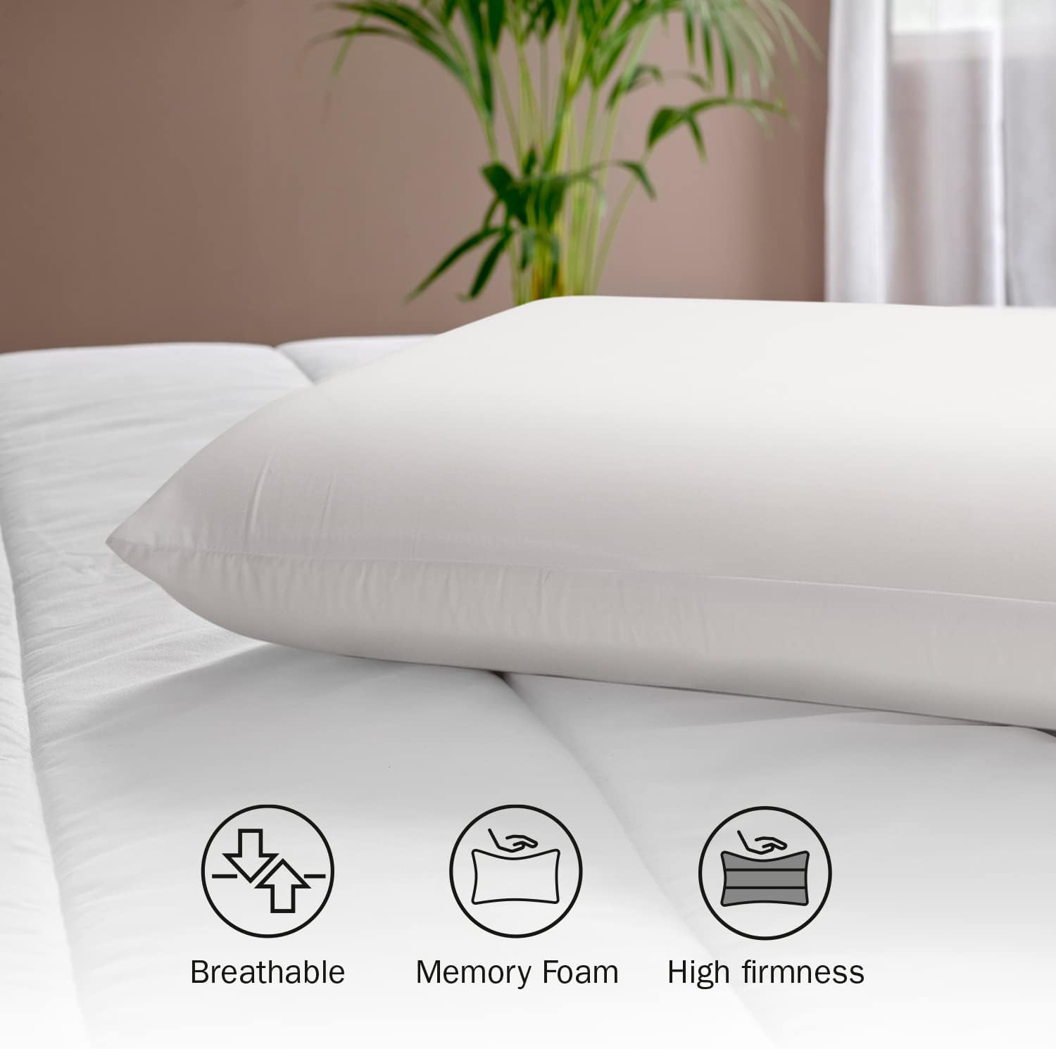 Thumbnail 4 de Pikolin Home Almohada Viscoelástica 135 cm 💤 Firme y Hipoalergénica