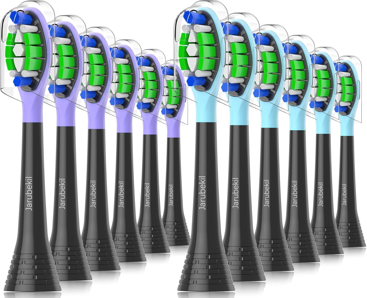 Jarubekil 12 Ersatzbürsten für Philips Sonicare
