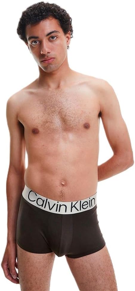 Detalle de Calvin Klein Herren Bóxer-Trunk STEEL-MICRO – nachhaltig, elegant und komfortabel