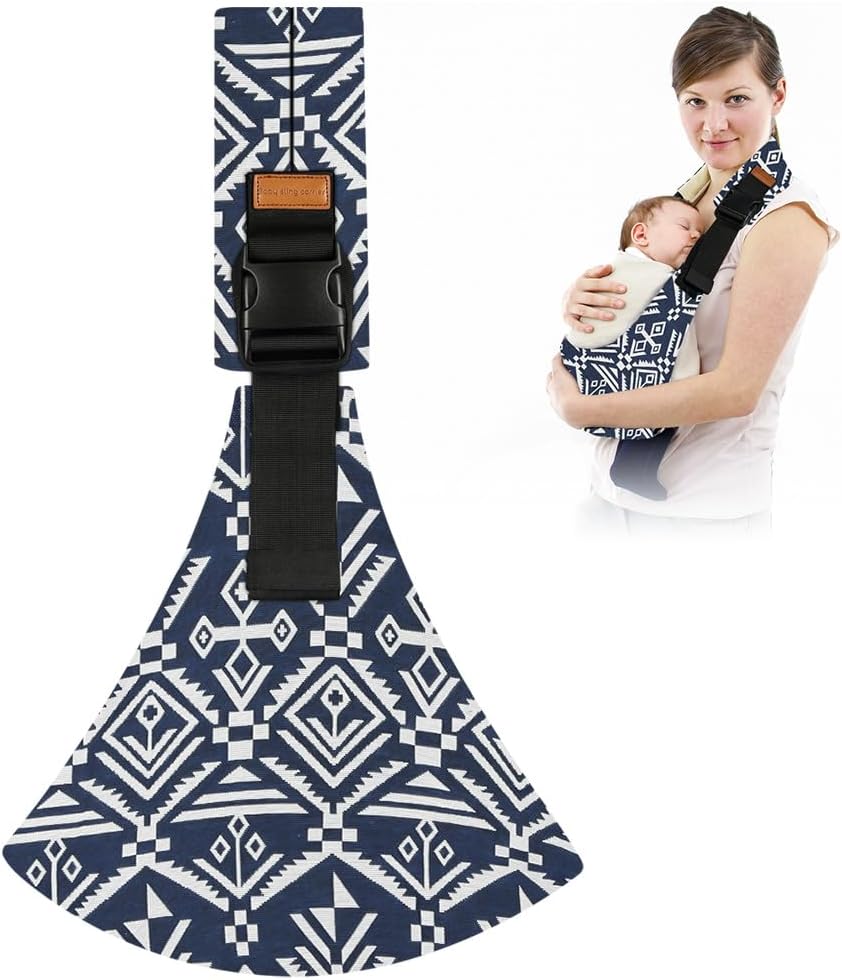 AOOWU Baby Carrier – adjustable baby sling for newborns to toddlers