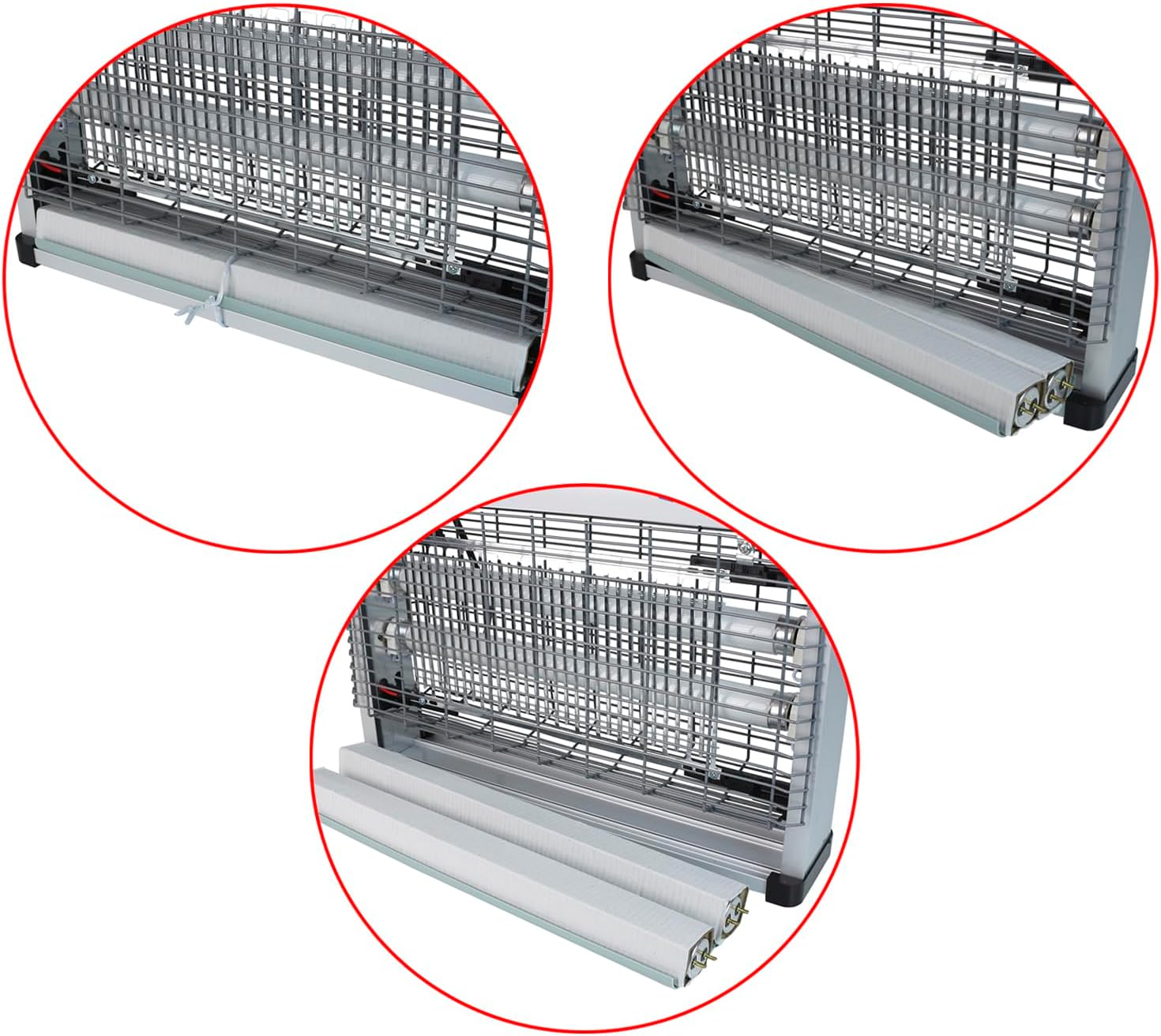 Thumbnail 3 de Yatek destructeur d’insectes électrique intérieur 20 W (2x10 W), couvre 100 m²