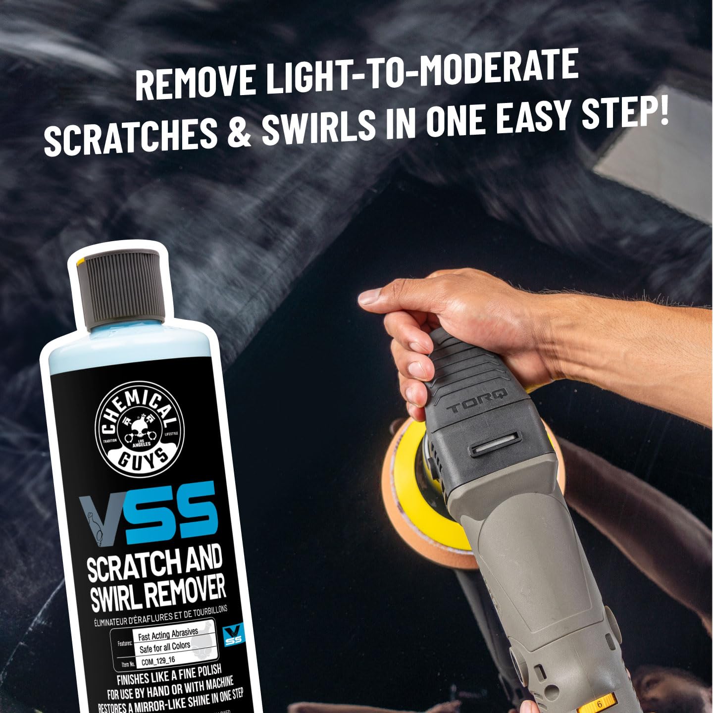 Thumbnail 1 de Chemical Guys VSS One-Step Scratch and Swirl Remover – 16 oz