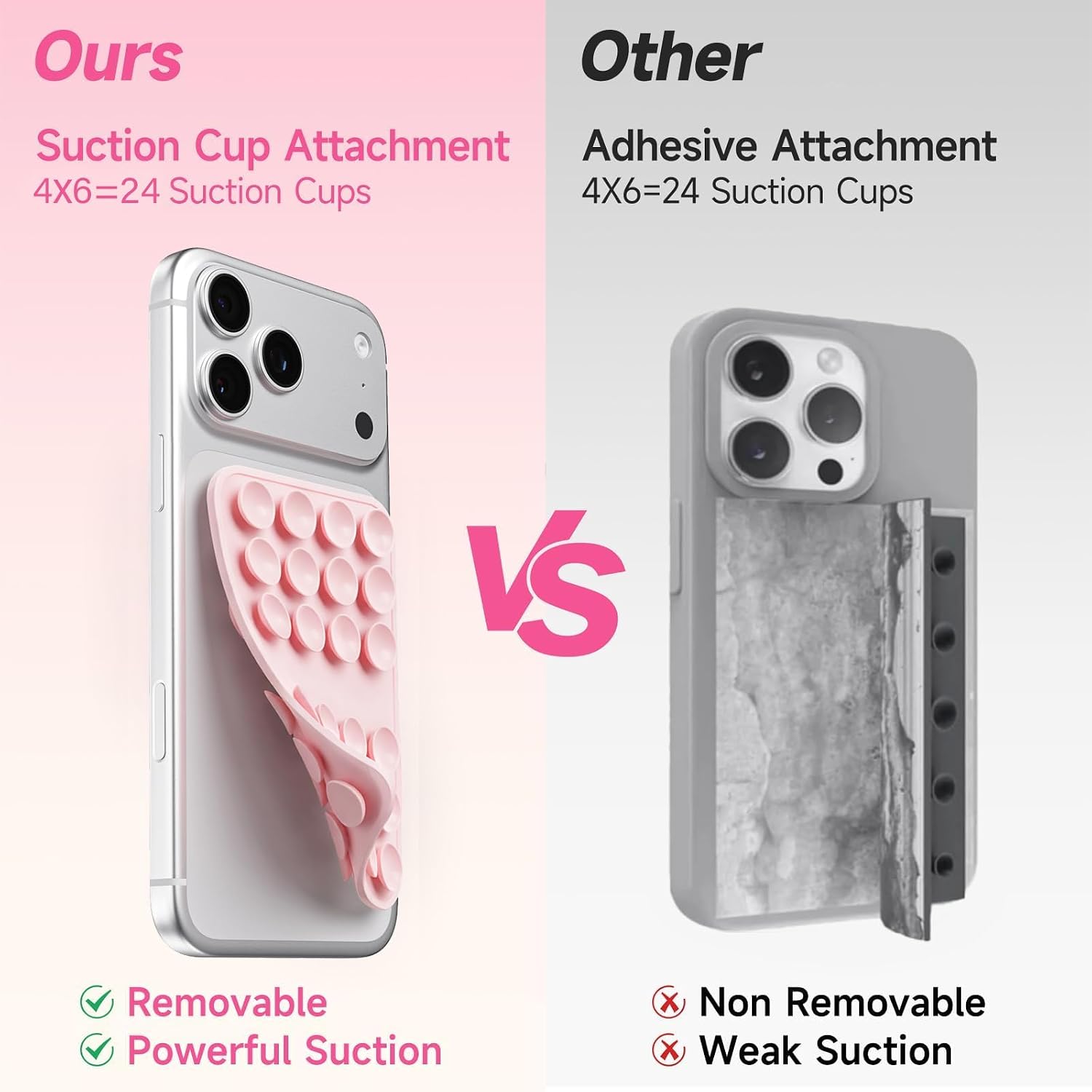 Detalle 2 de Double-Sided Silicone Phone Mount