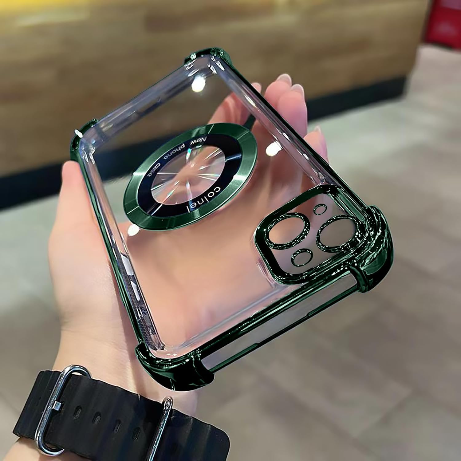 Detalle 1 de Eiyikof Magnetic Case for iPhone 15