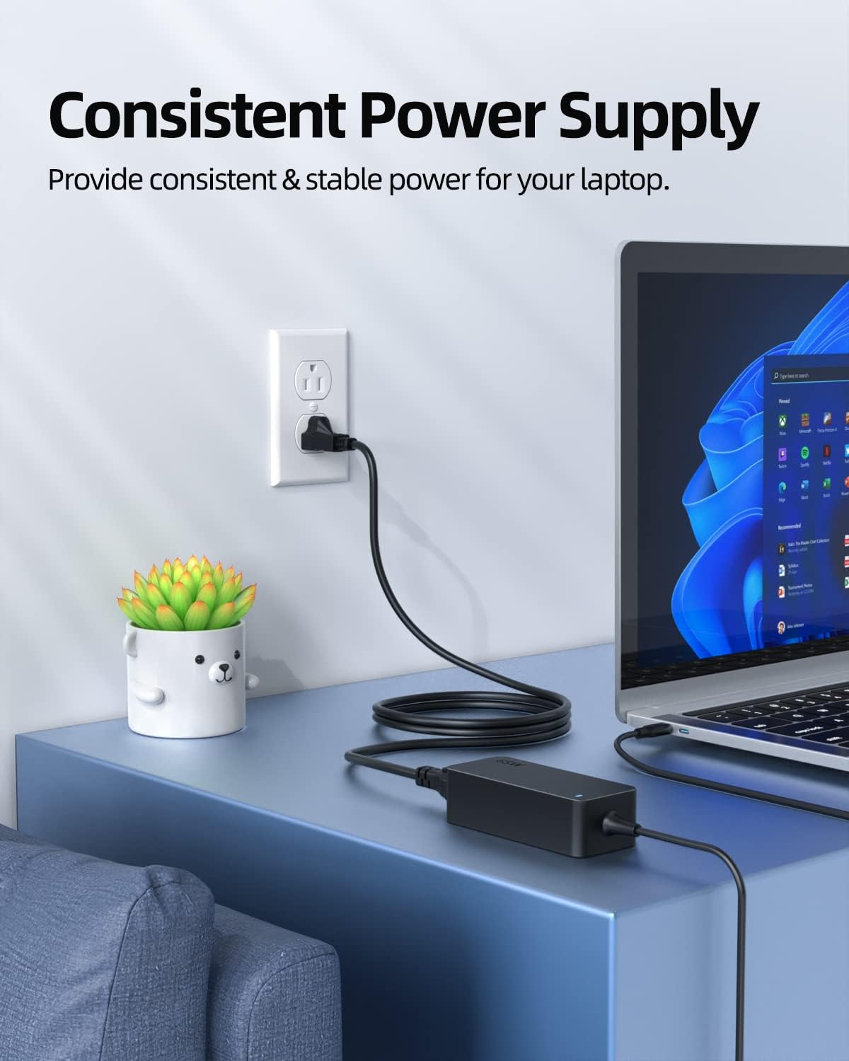Thumbnail 5 de Superer 65W USB‑C Laptop Charger 10FT cable