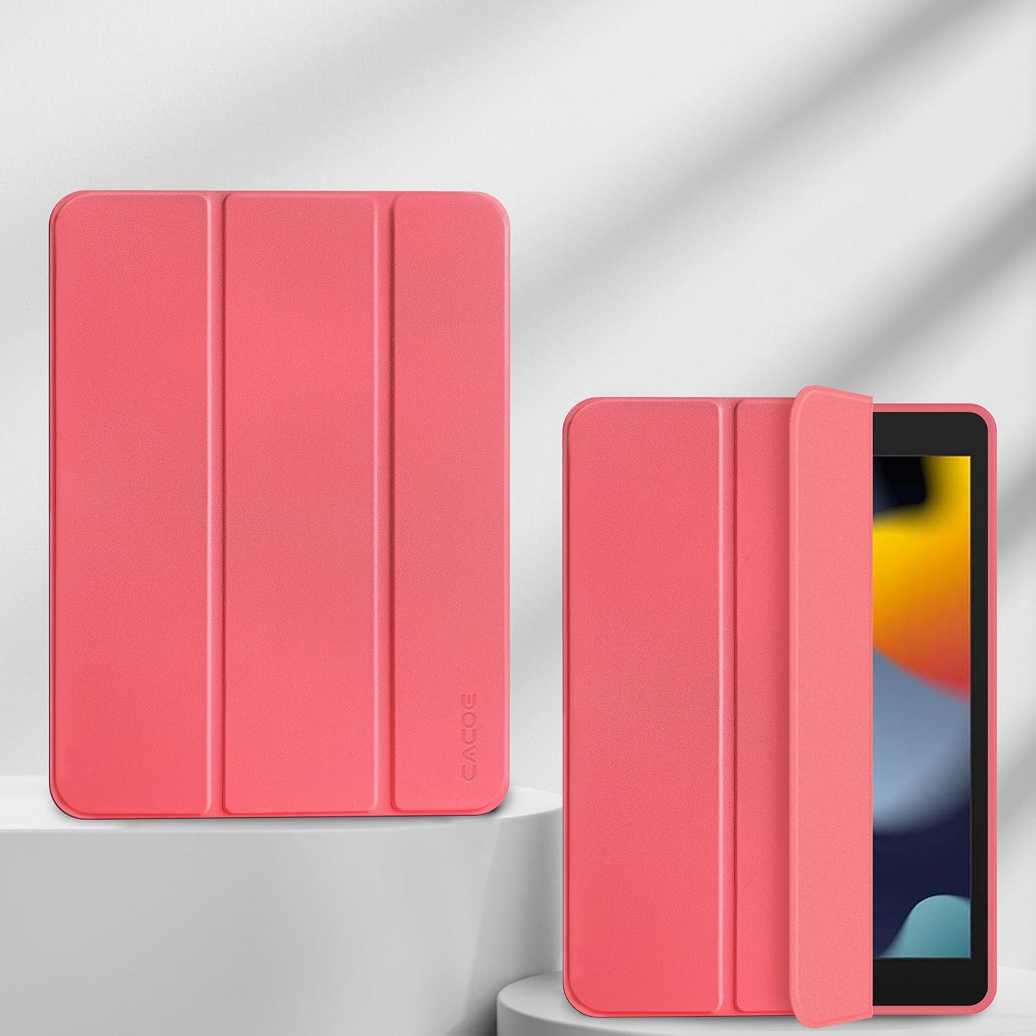 Detalle de CACOE Case for iPad 9th / 8th / 7th Generation (10.2-inch) in Watermelon Pink