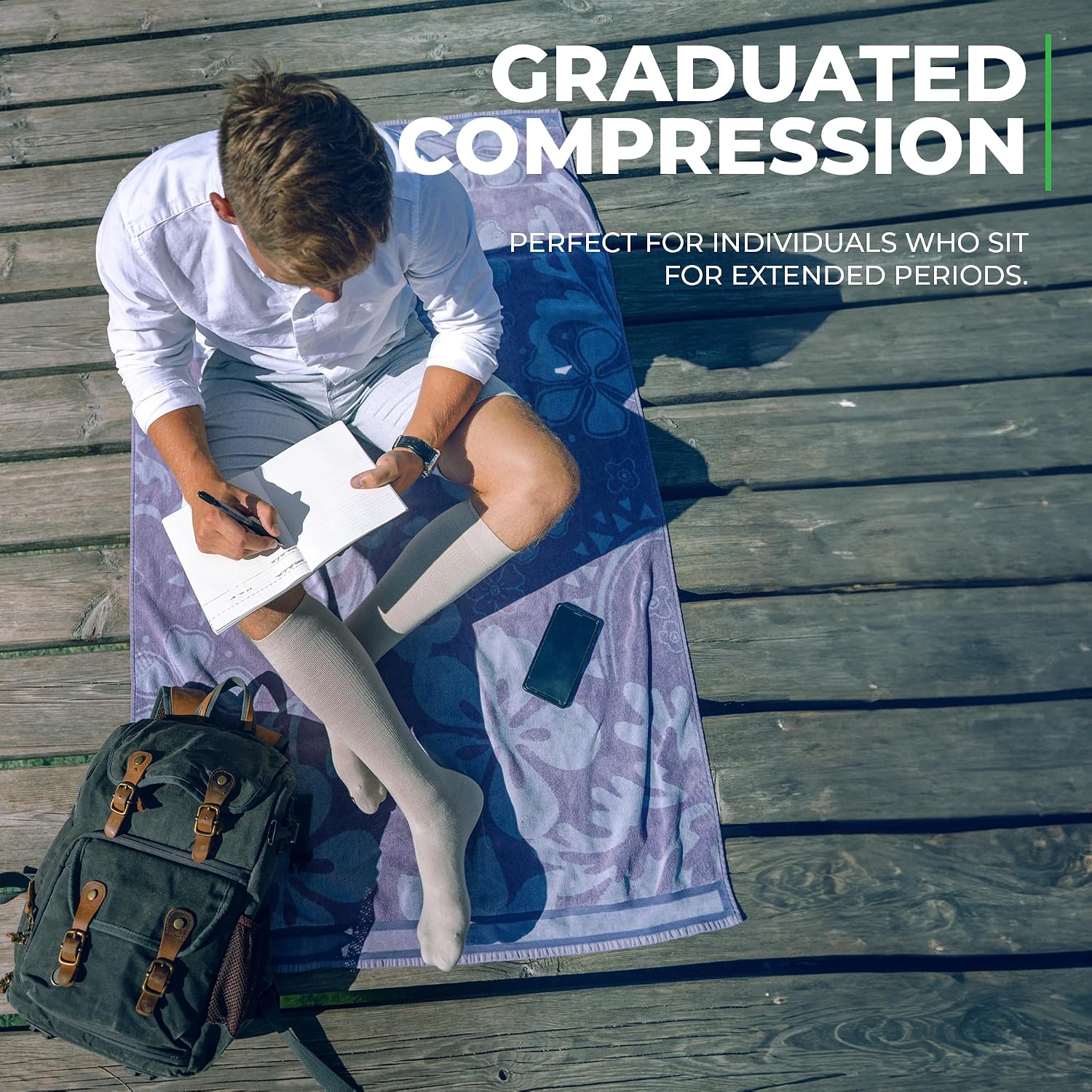 Thumbnail 5 de Graduated Compression Socks 15-20mmHg