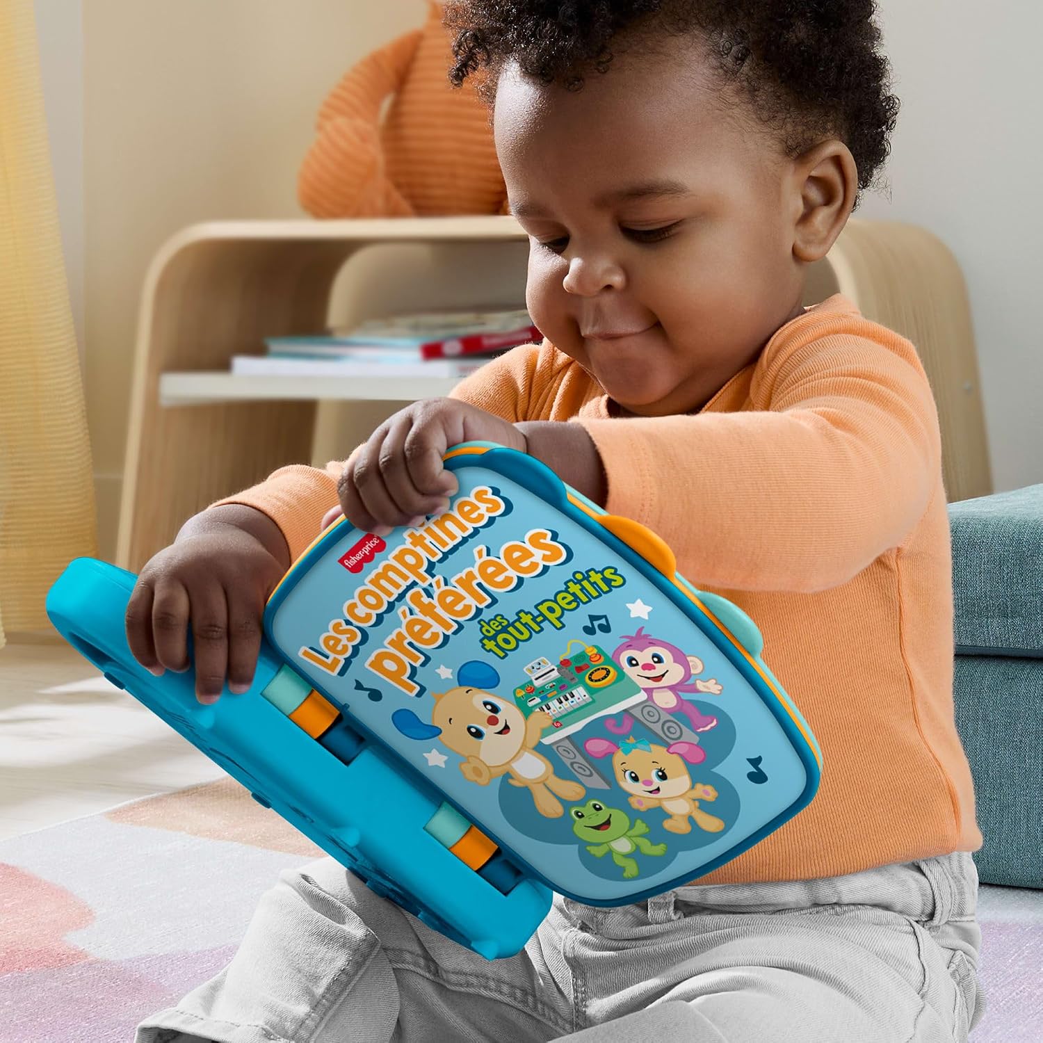 Detalle de Fisher-Price Comptines JMC51, jouet musical 6 mois