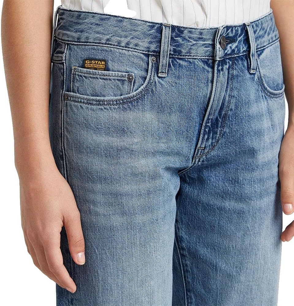 Detalle de G-Star Damen Kate Boyfriend Jeans – lässig, aber schick mit klarem Schnitt