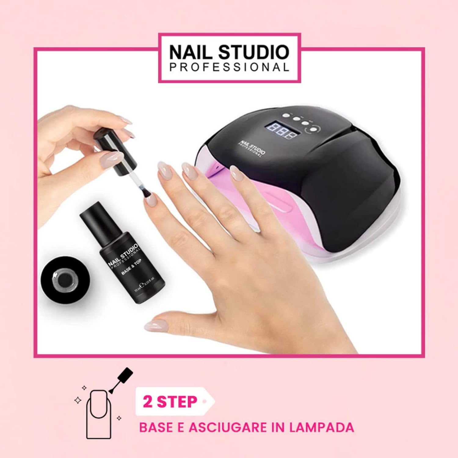 Detalle 2 de Nail Studio Professional Smalto Semipermanente 10 ml