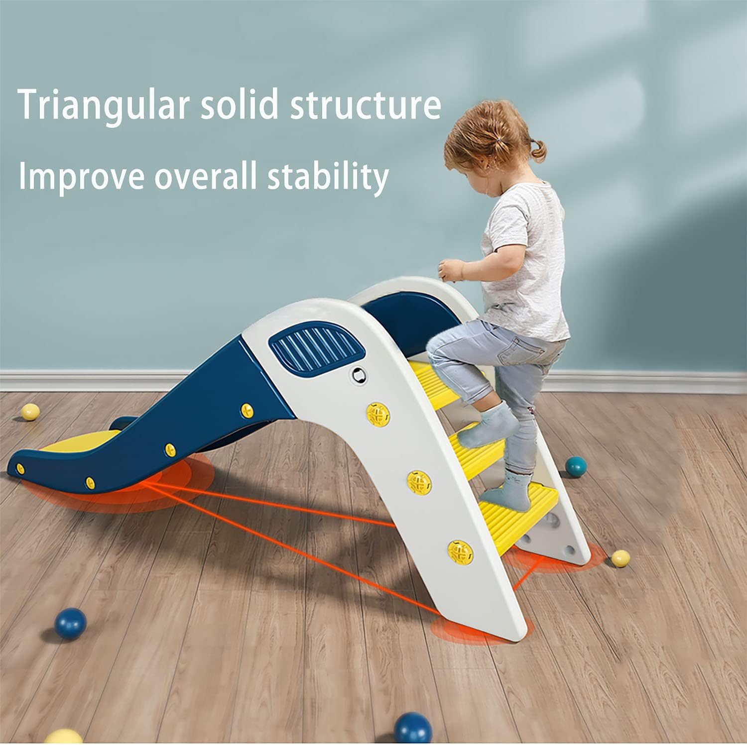 Detalle de EAQ Toddler Slide and Swing Set
