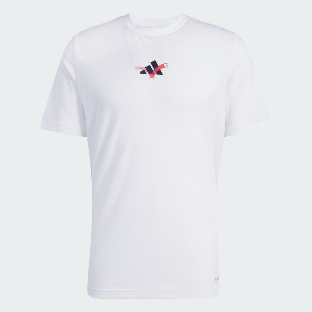 Thumbnail 3 de Adidas Camiseta Tennis Happy 3 Balls Graphic