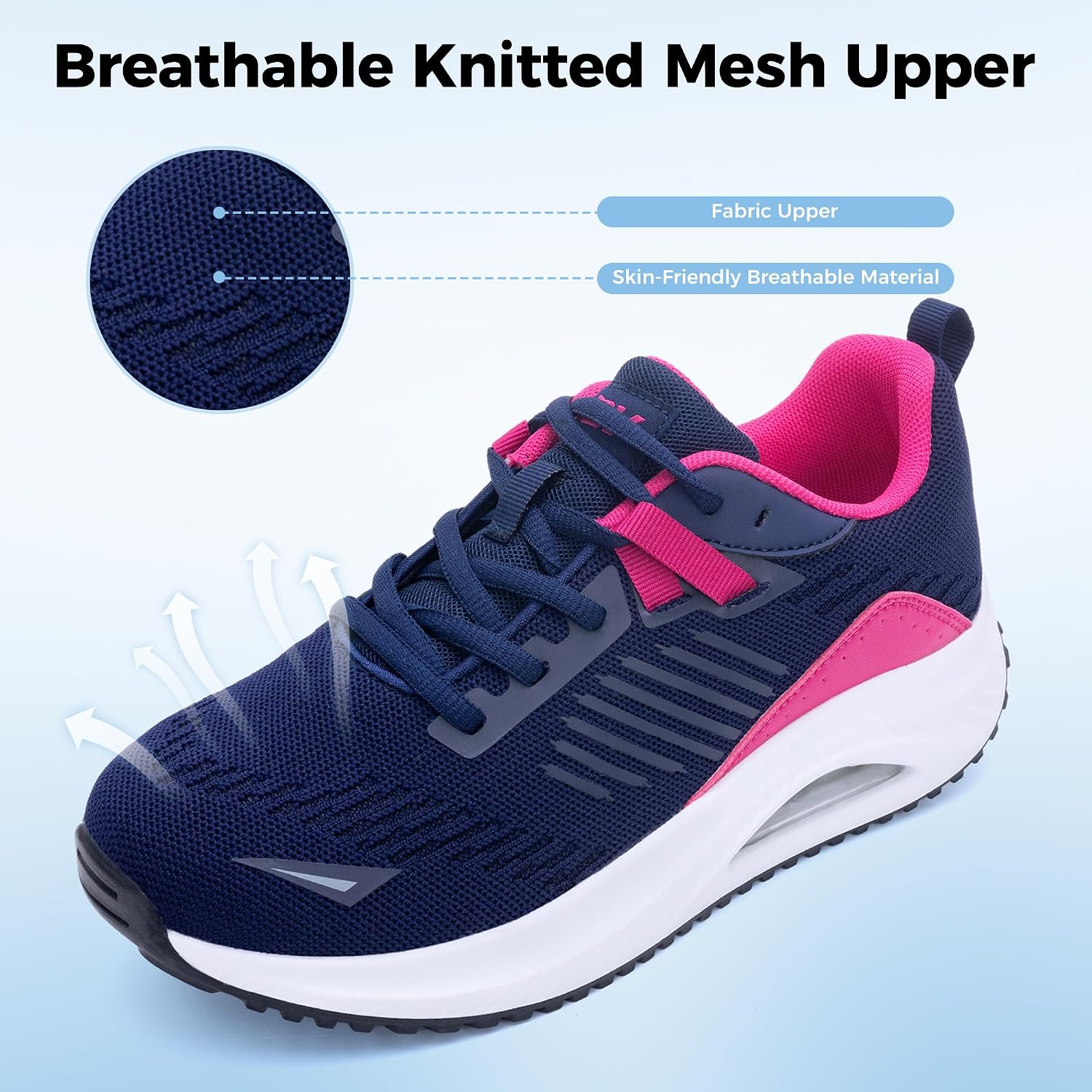 Detalle 2 de W WINBET Walking Shoes, Wide Width