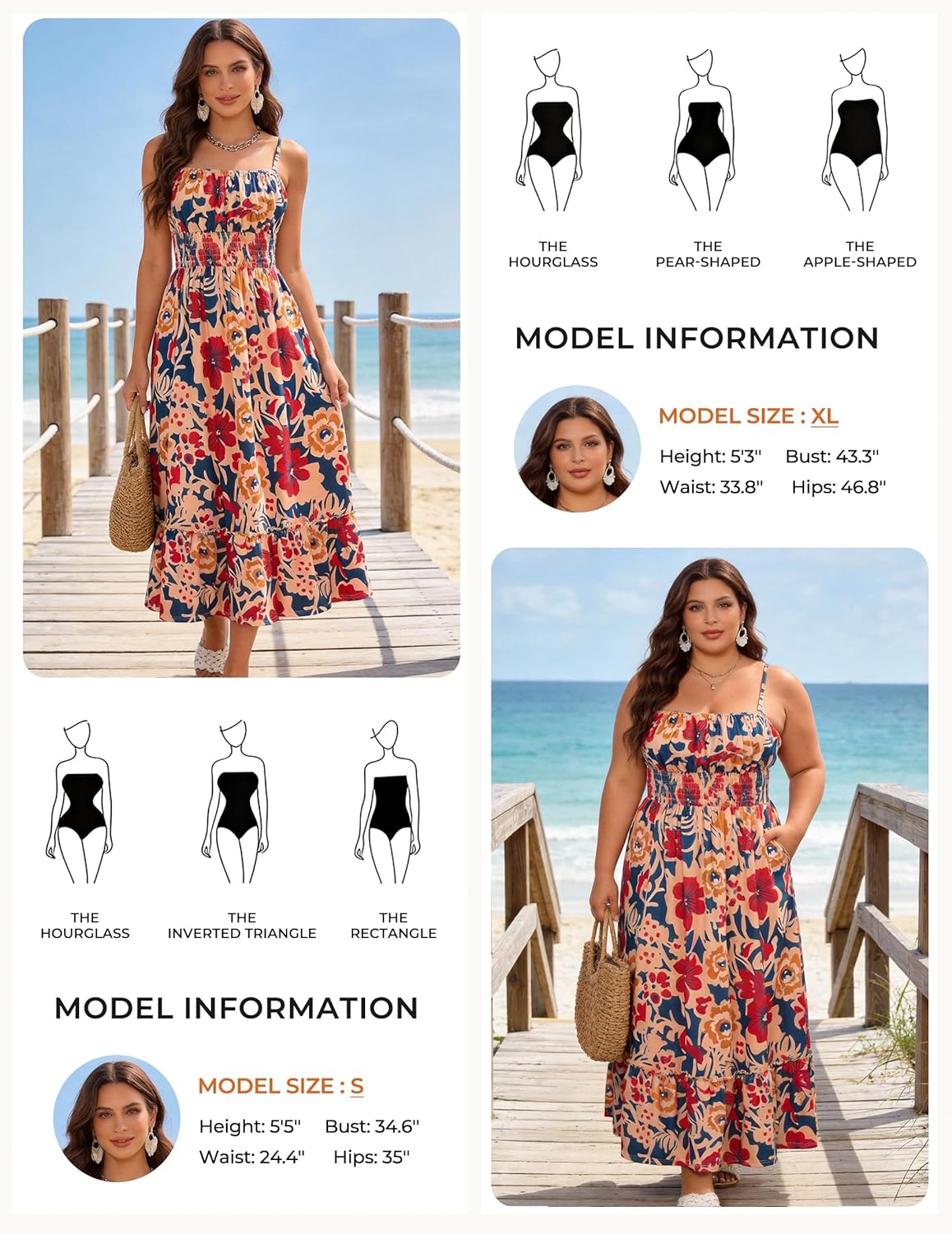 Thumbnail 5 de GRACE KARIN Floral Summer Maxi Dress 2026
