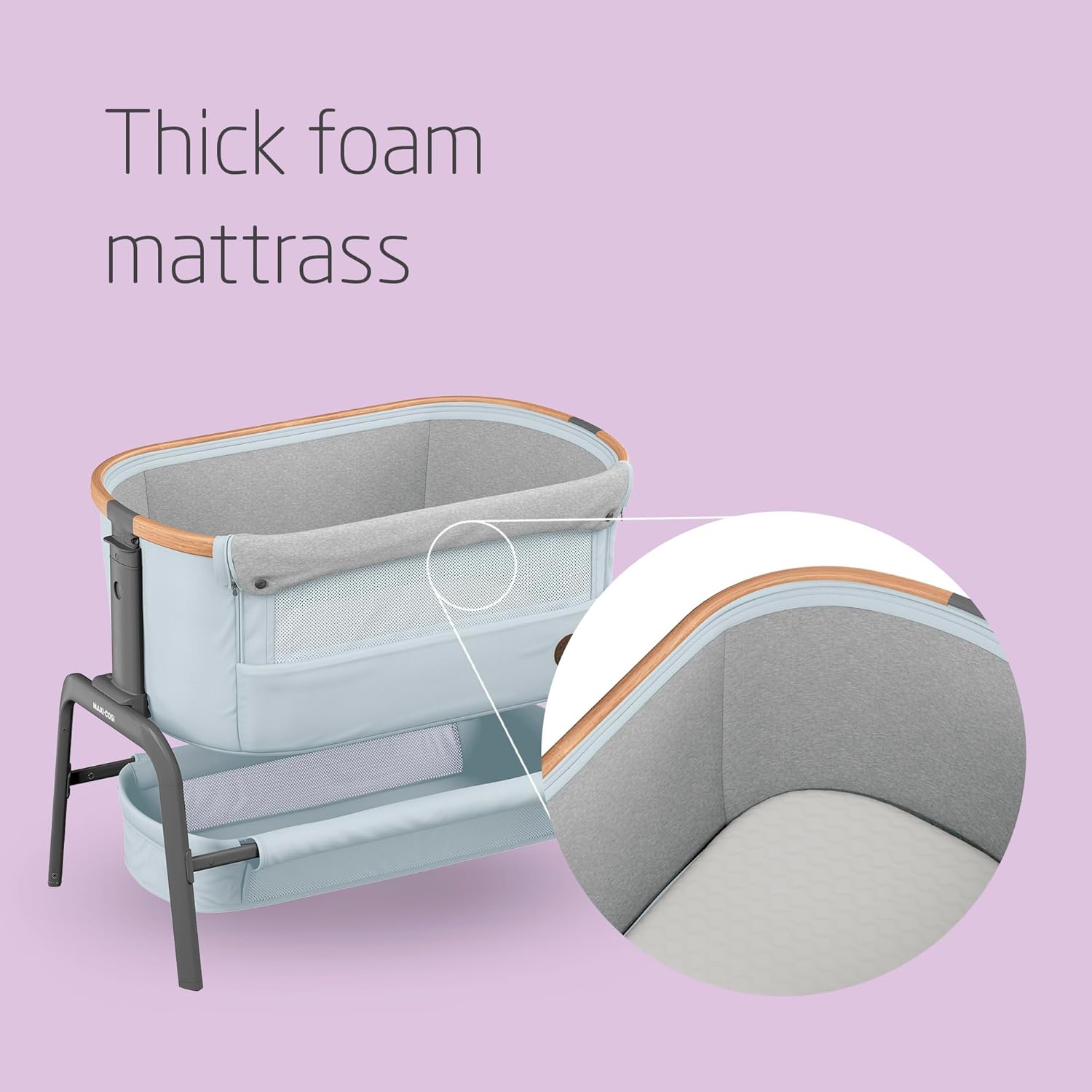 Thumbnail 3 de Maxi-Cosi Iora Co-Sleeper Crib: Foldable Bedside Cot for 0–6 Months