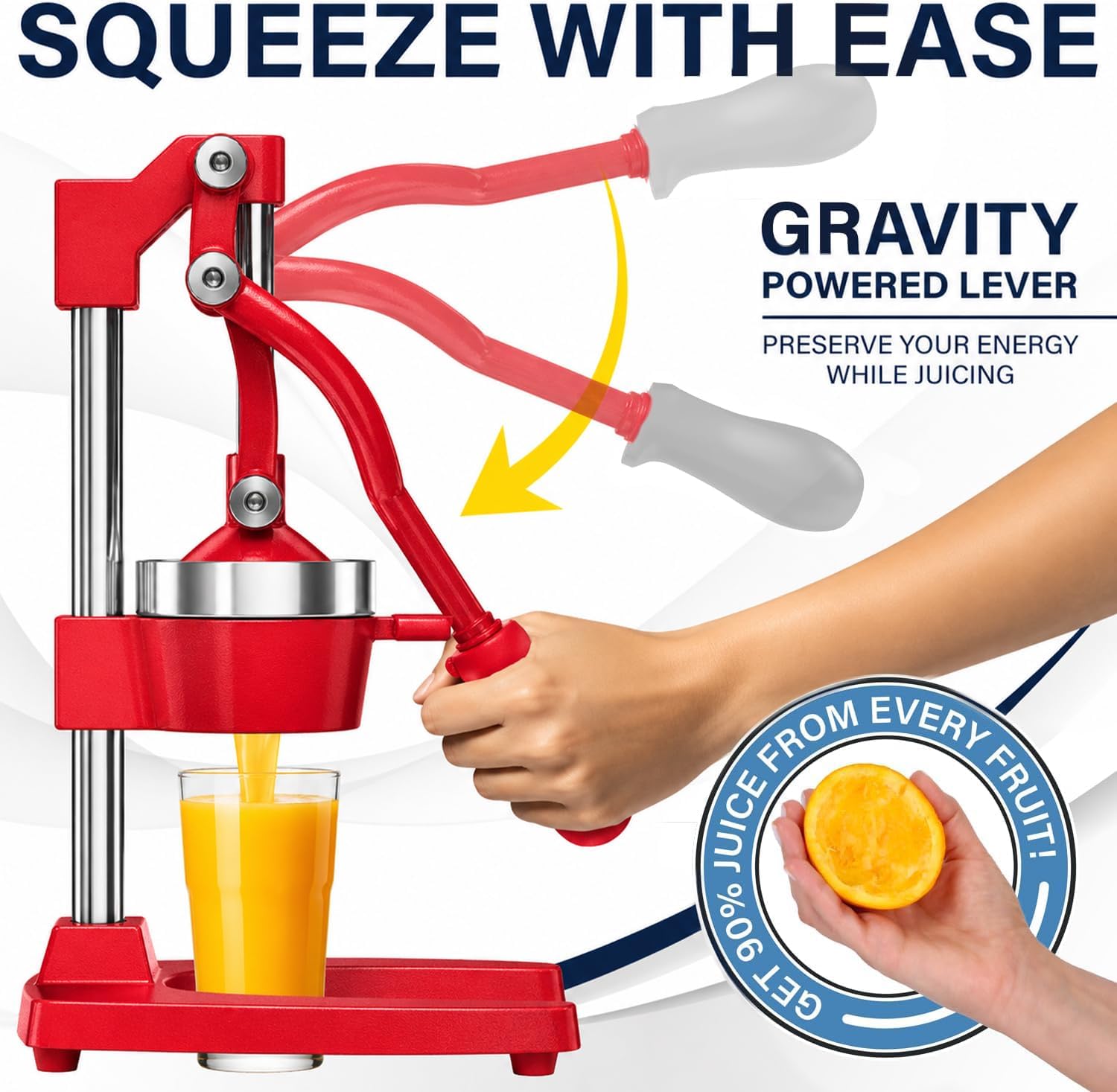 Detalle de Eurolux Cast Iron Citrus Juicer