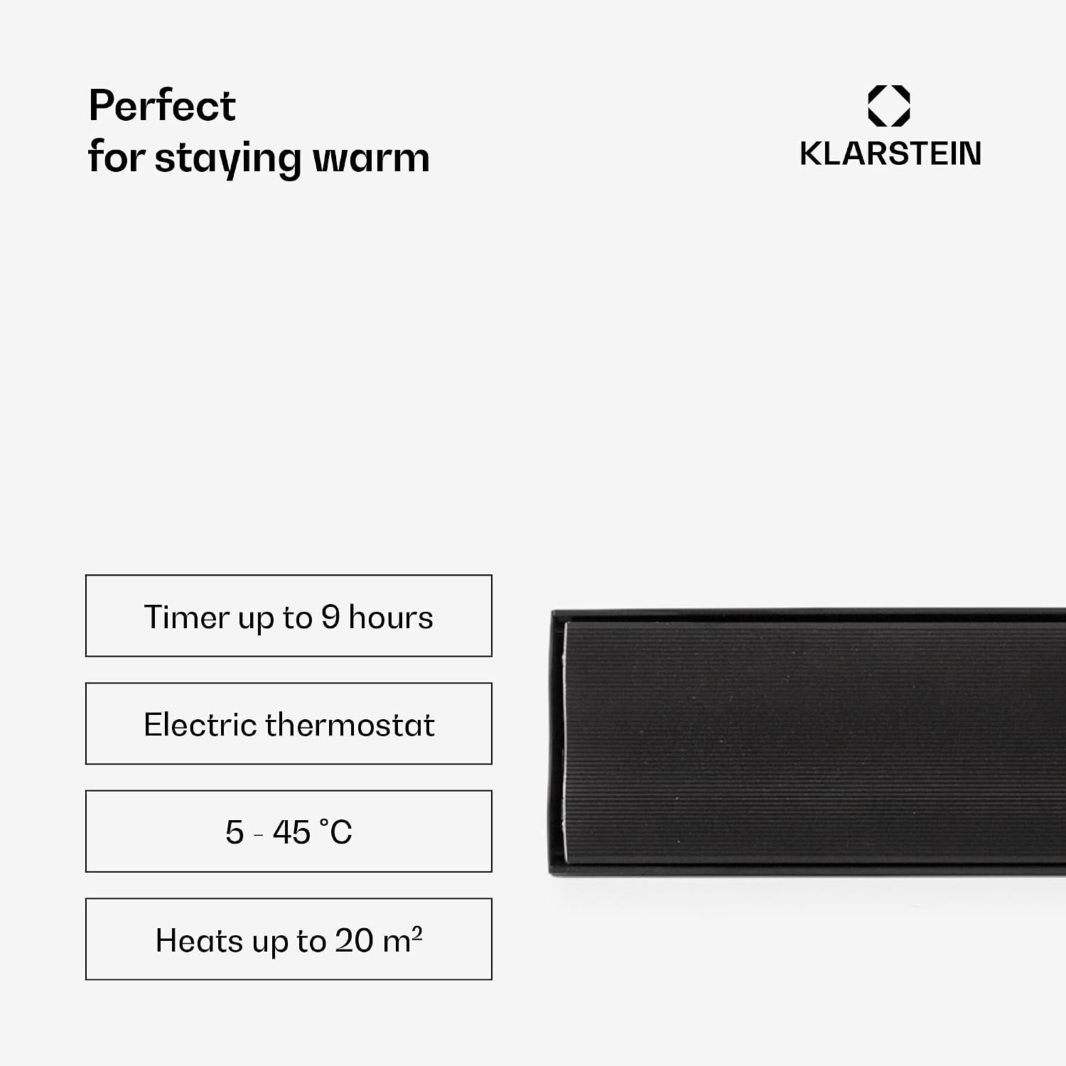 Thumbnail 2 de blumfeldt ACO7-CosmicBeamPlus infraroodterrasverwarmer, 2400 W