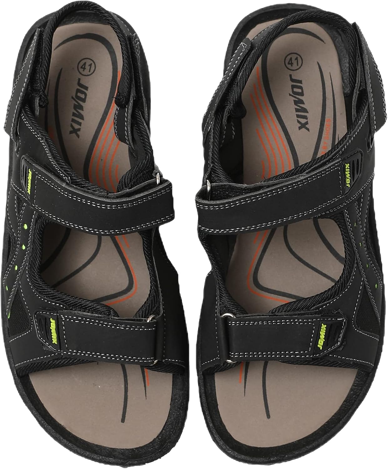 Detalle 2 de JOMIX Sandali Uomo Estivi: comfort sportivo per mare, piscina e città