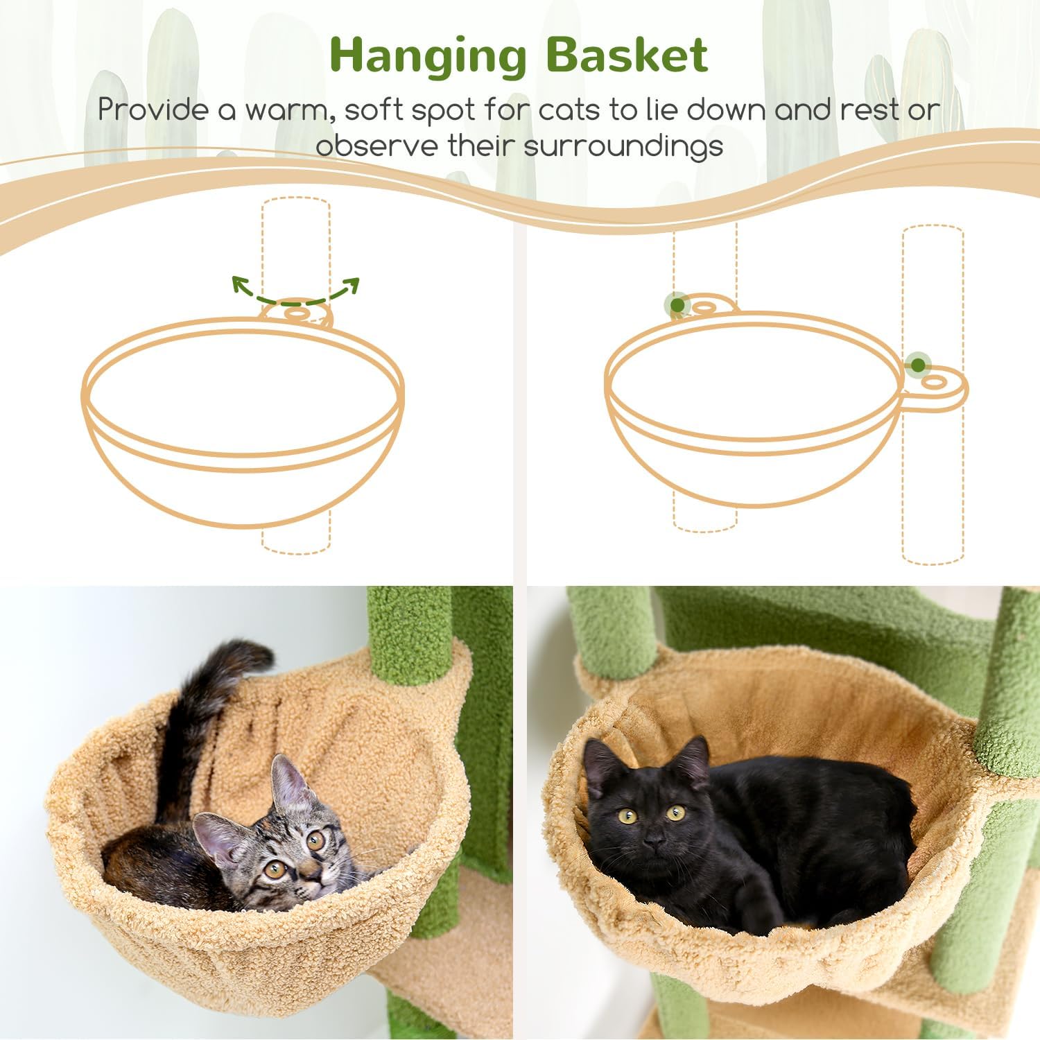 Detalle 2 de Globlazer Cat Tree, 68-Inch