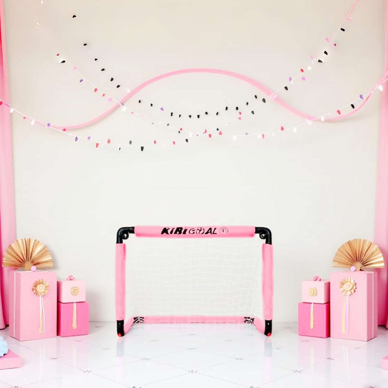 Thumbnail 6 de KiBiGOAL Kids Foldable Indoor & Outdoor Football Goal Set (Mini Portable Goal + Mini Ball)
