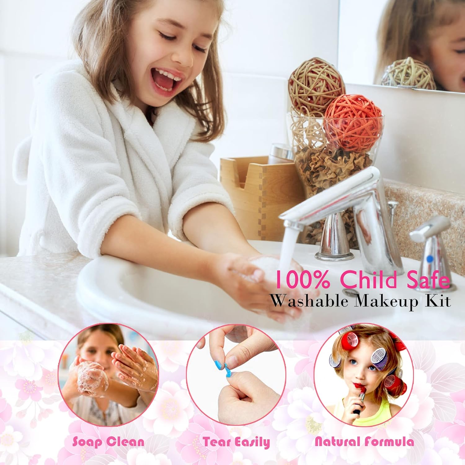 Thumbnail 4 de Kids Makeup Set for Girls Ages 3–10