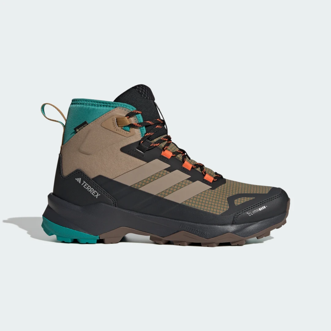 Detalle de Adidas Terrex Skychaser AX5 Mid GORE-TEX CLIMAWARM+ — Bota de senderismo para rutas exigentes