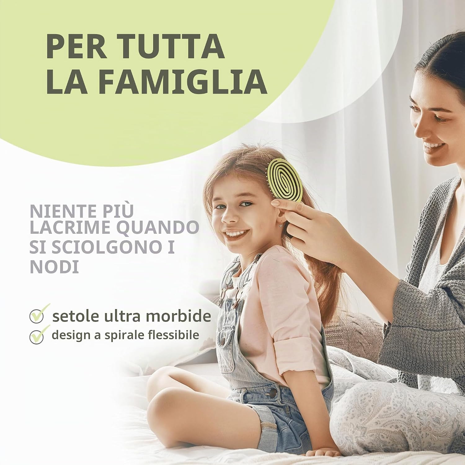 Detalle de marQus Spazzola Districante per Capelli – Materiali a Base Vegetale Biodegradabile, 1 Pezzo