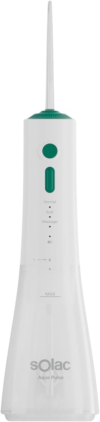 Detalle de Solac Aqua Pulse ID7841 tandsproeier, 320 ml, 3 modi en IPX7