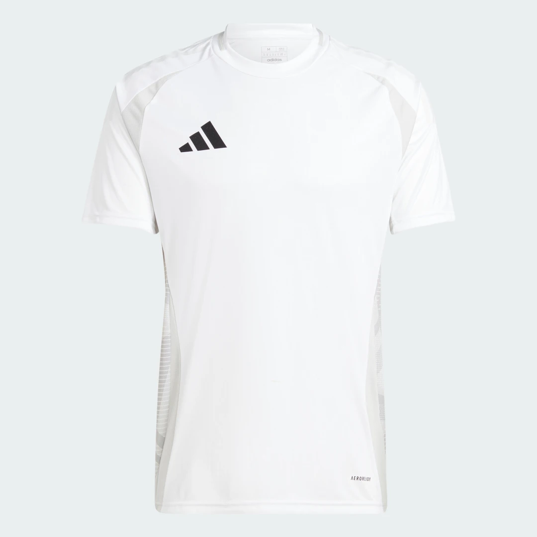 Detalle de Camiseta Tiro 24 Competition Match de Adidas, color Blanco