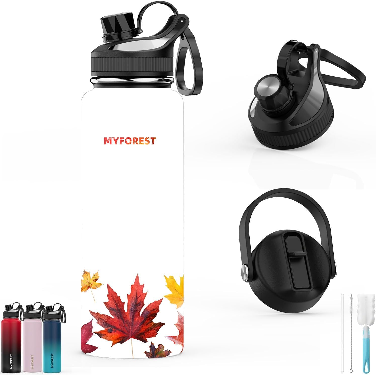Thumbnail 1 de MYFOREST 680ml Insulated Bottle