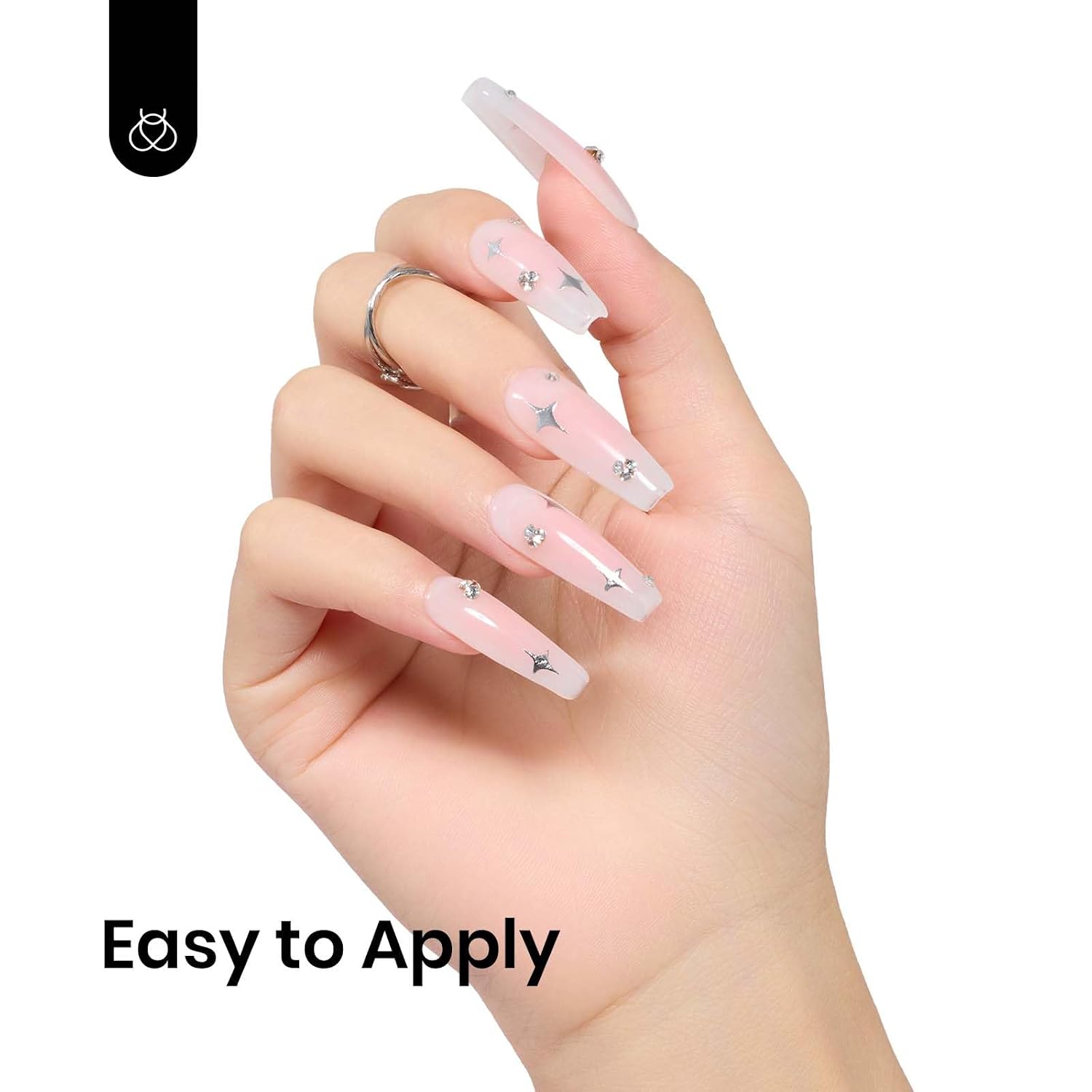 Thumbnail 3 de Beetles UV Gel Nagellack Perle Transparent (Jelly Milchig), 15 ml – UV-Gel für Glanz und Nagelkunst