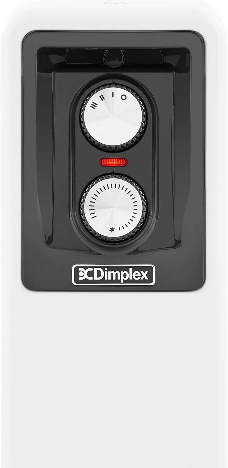 Detalle 2 de Dimplex 1.5kW Radiator ECR15, Oil Free Eco Column Heater, Freestanding Electric Heating Unit, Quiet Plug In Lightweight Portable Compact Electric Home Heater with Thermostat – White
Dimplex 1.5kW Radiator ECR15, Oil Free Eco Colum…