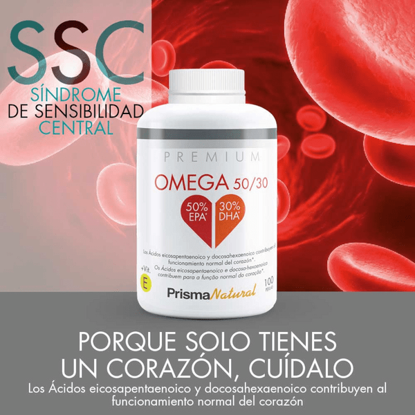 Detalle 2 de Prisma Natural Omega 50/30 100 perlas suplemento