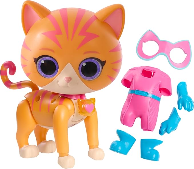 Detalle de Just Play Ginny Disney Junior SuperKitties Transformación 🐱