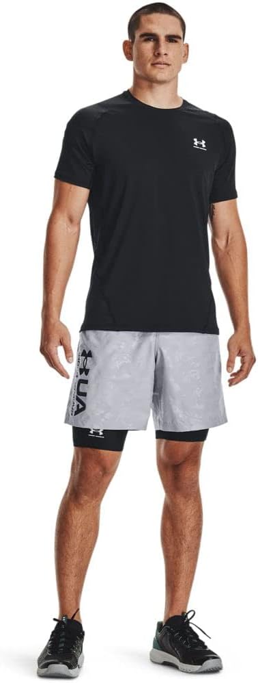 Detalle de Under Armour Men’s UA HG Armour Long Shorts (LNG) – HeatGear compression running shorts