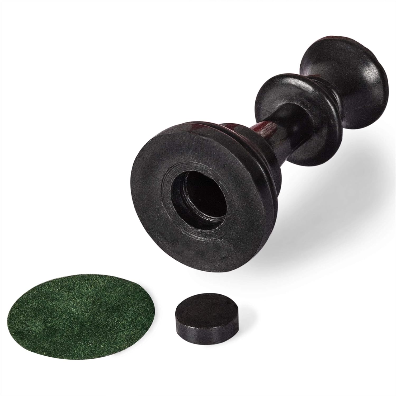 Thumbnail 5 de Yellow Mountain Imports Regulation Tournament Roll-Up Staunton Chess Set (50cm) with Travel Bag – Green