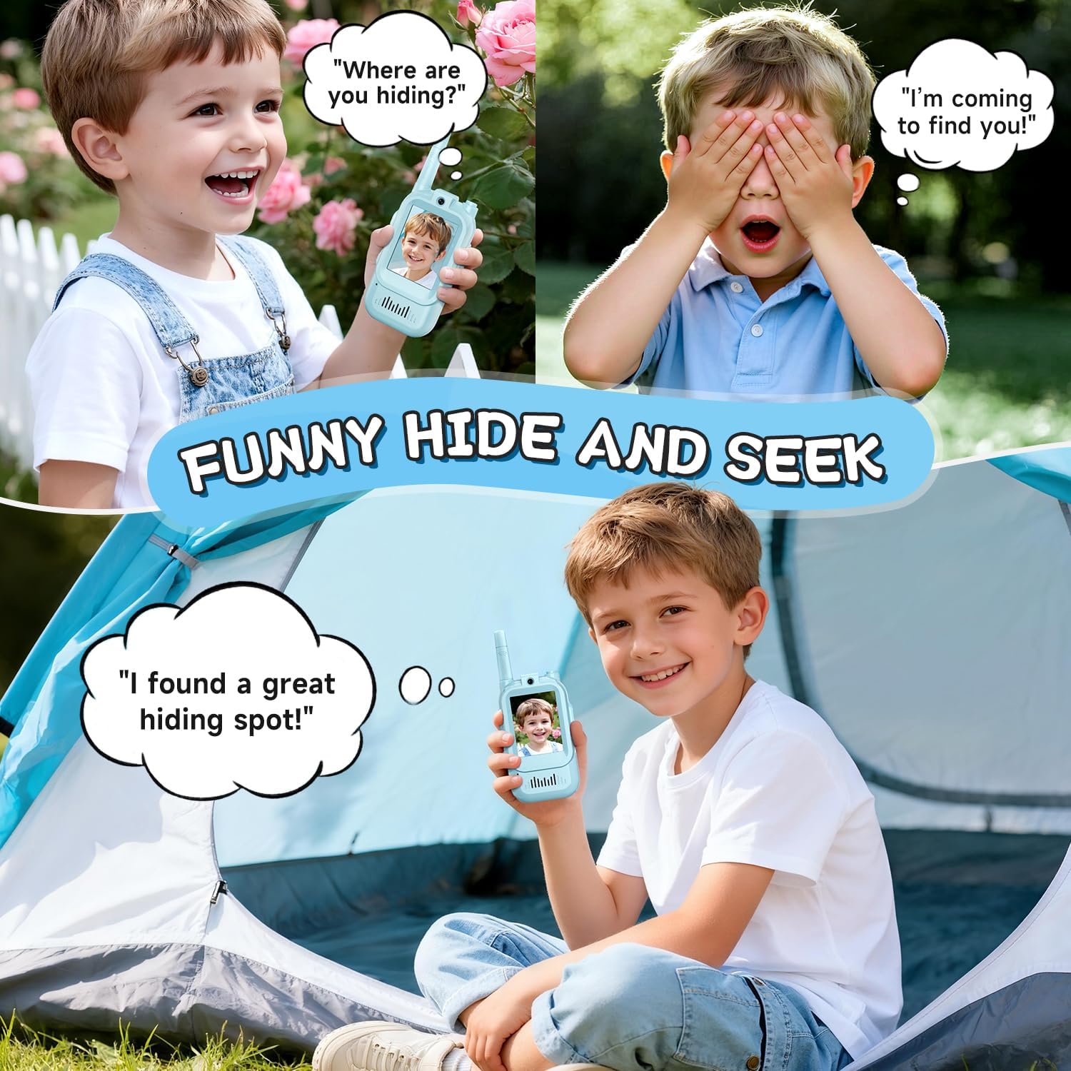 Detalle de Video Walkie Talkies 2-Pack for Kids